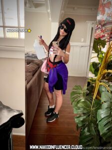 Kristinarose Actress Black Hair Influencer Tweeter Beautiful